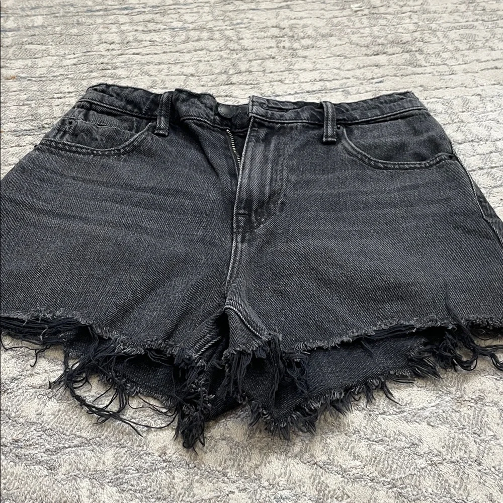 Alexander Wang Black Jean Shorts - Picture 8 of 11